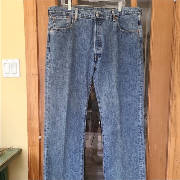 Levi’s Red Tab 501 Button up vintage Blue Jeans W 40 x L 32 - Picture 1 of 10